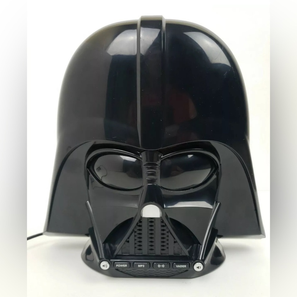 Star Wars Darth Vader Voice Changing Boombox speaker Connects to MP3 Player
